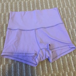 Purple Amazon Brand shorts